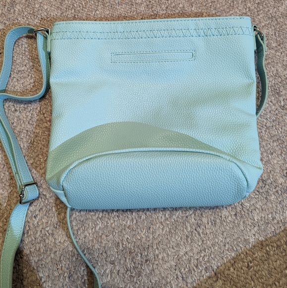 Thirty-One Small Light Blue Bucket Purse - Picture 2 of 3